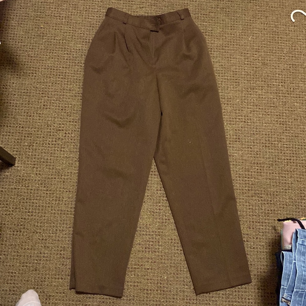 Vintage Brown Dress Pants